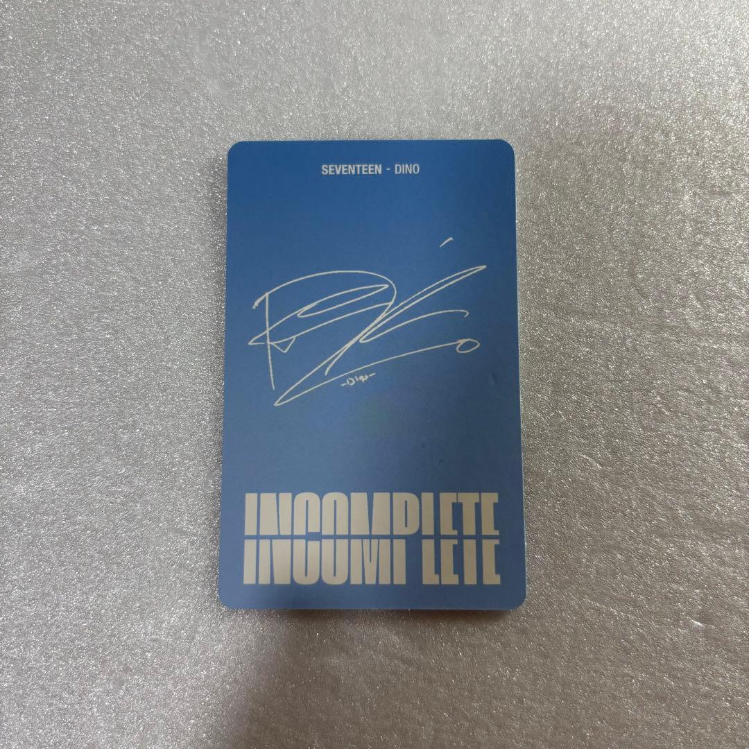 SEVENTEEN ディノ トレカ INCOMPLETE Blu-ray - メルカリ