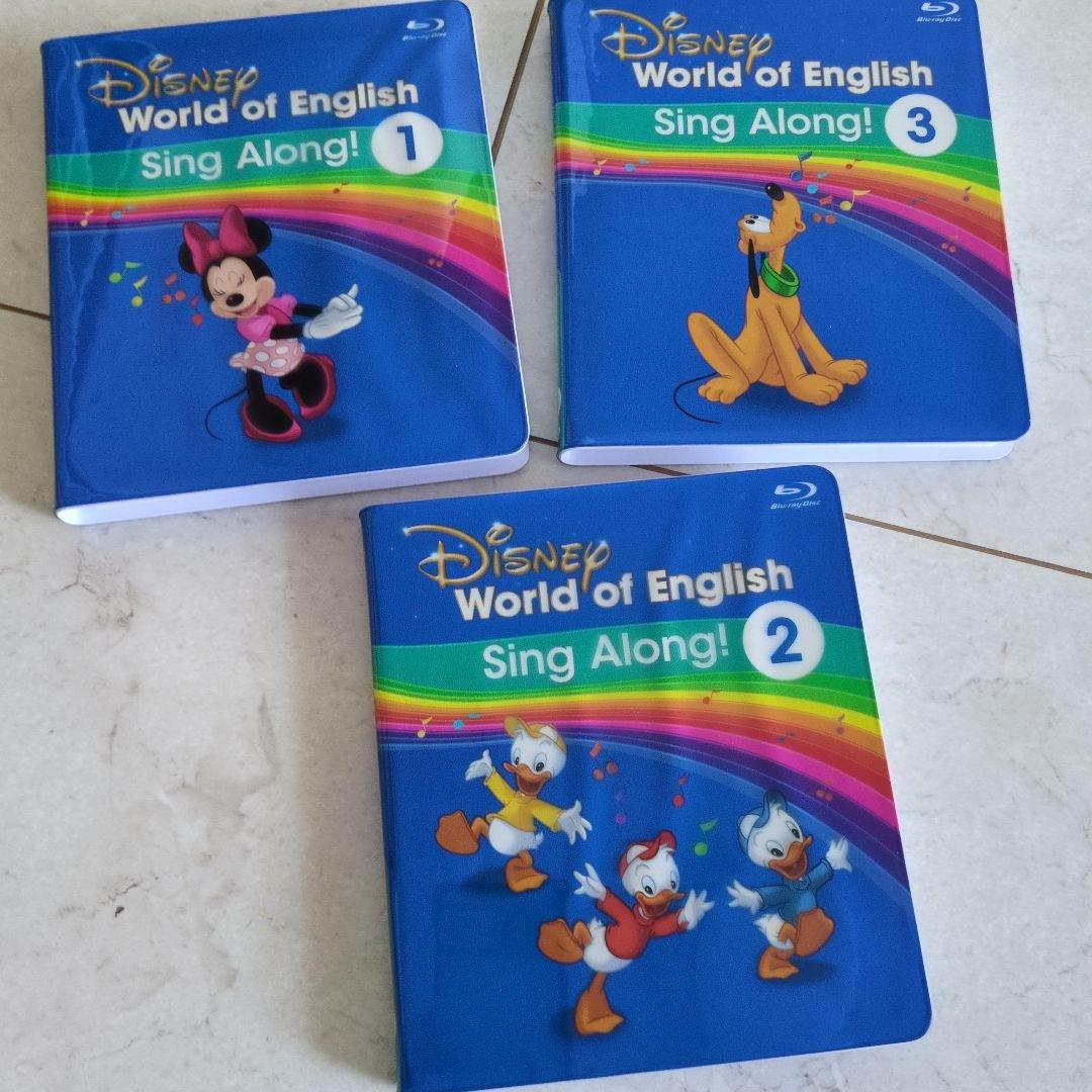 値下‼️Disney's World of Englishシングアロング1-12 - メルカリ