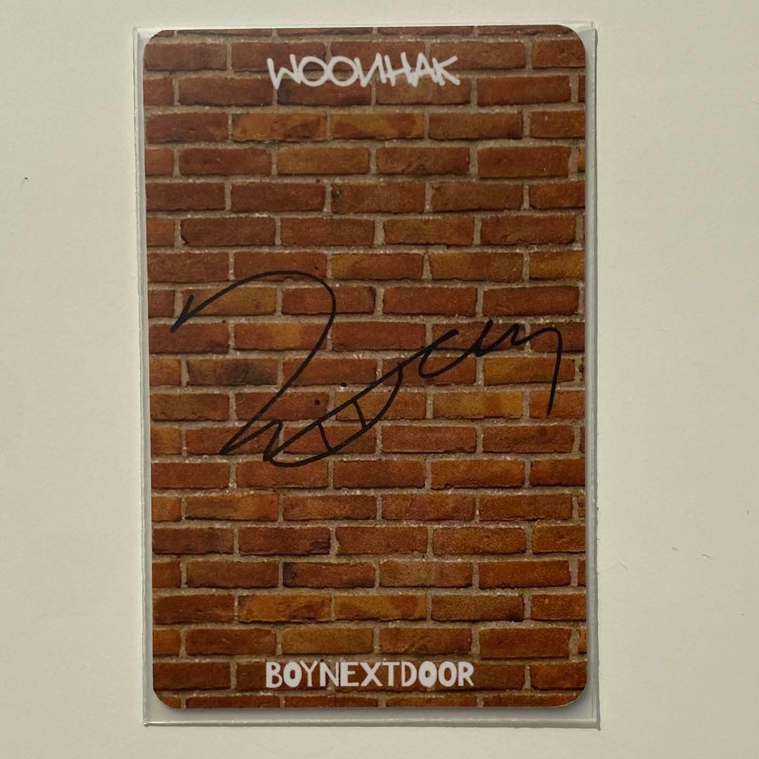 BOYNEXTDOOR ウナク weverse 認証イベント 200人限定トレカ - メルカリ