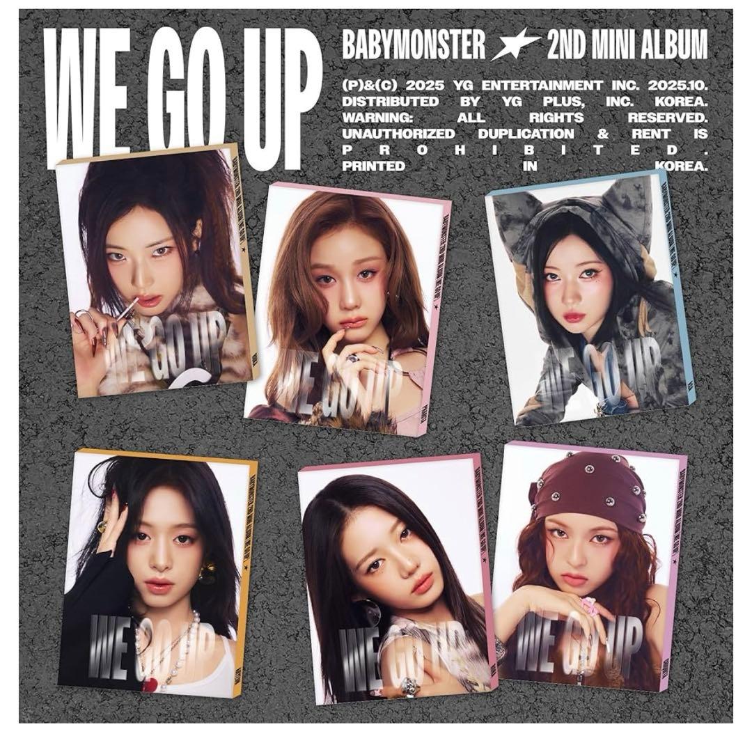 BABYMONSTER WE GO UP アルバム 新品未開封 - メルカリ