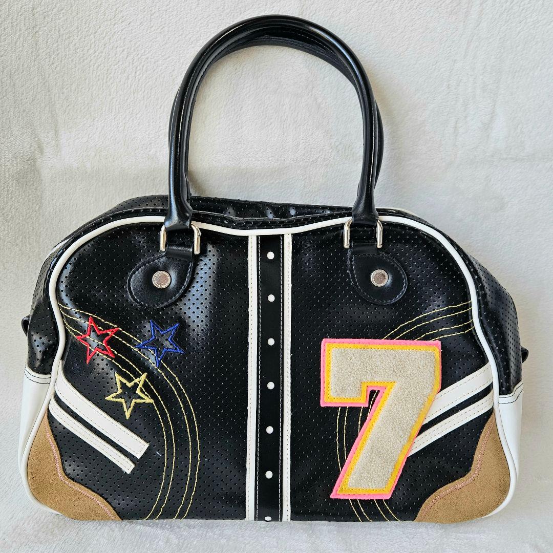 LOEWE ロエベ ミニバッグ アナグラム ショルダーバッグ レザー