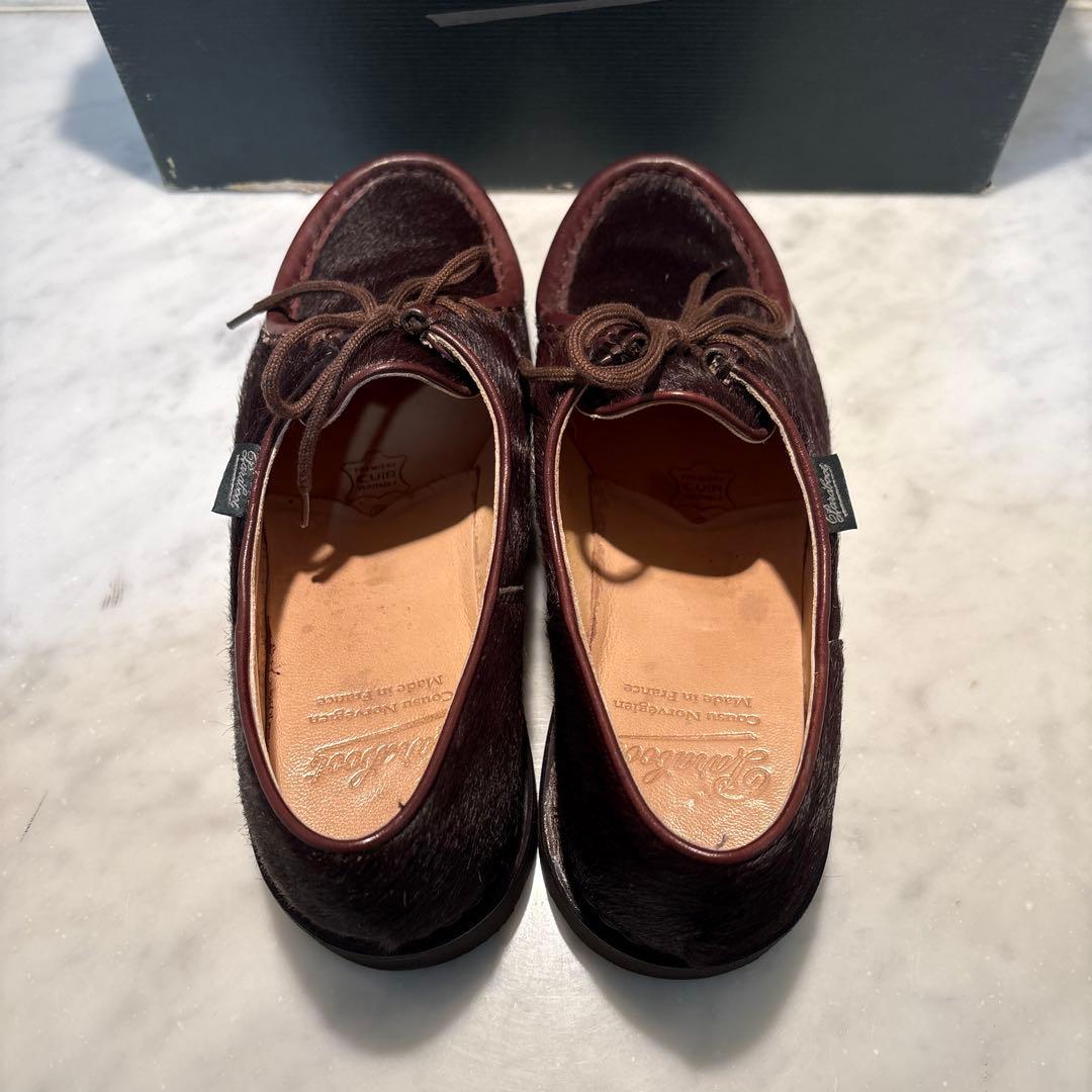 廃盤 超美品 Paraboot パラブーツ ミカエル 40.5 ポニー - メルカリ