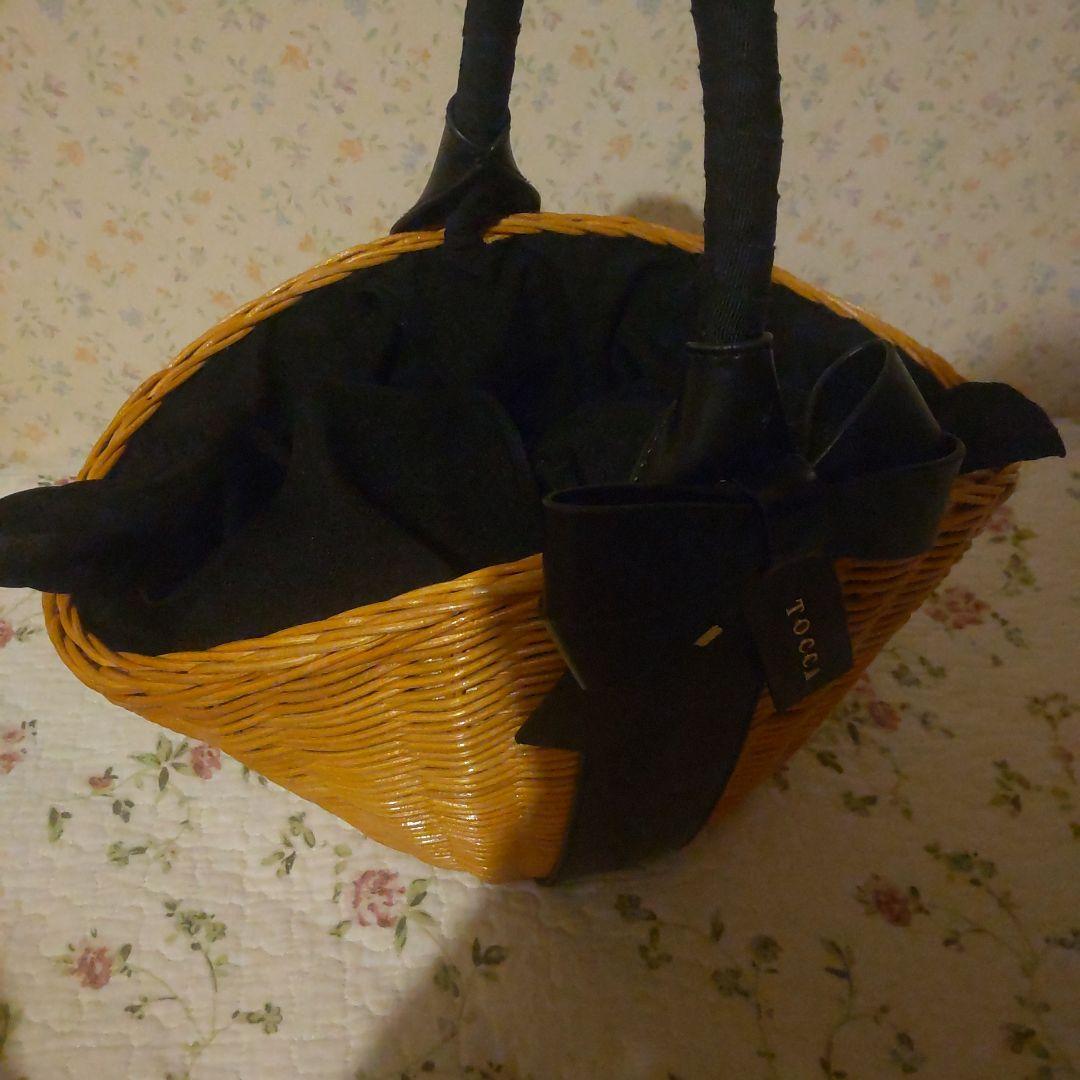 お値下けTOCCA かごバッグ - メルカリ