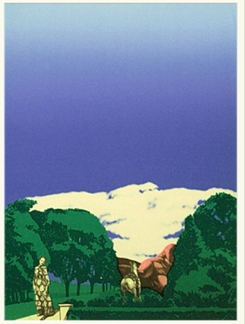 池田満寿夫【Margaret's Garden】　シルクスクリーン 池田満寿夫【Margaret's Garden】 シルクスクリーン 池田満寿夫