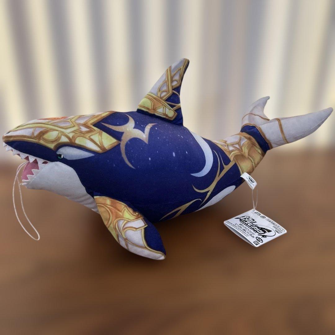 新品 レア 釣りスピリッツ でっかいぬいぐるみ ホワイトアーマーシャチ