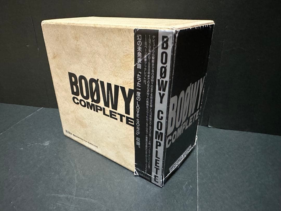 レア 良品 美品 BOOWY COMPLETE BOX 白箱 布袋寅泰 氷室京介 - メルカリ