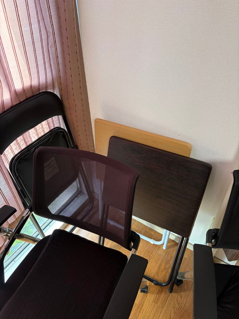 【もぎ五郎】麻雀卓　アモスＪＰーＥＸ　椅子サイドテーブル付　直接受取