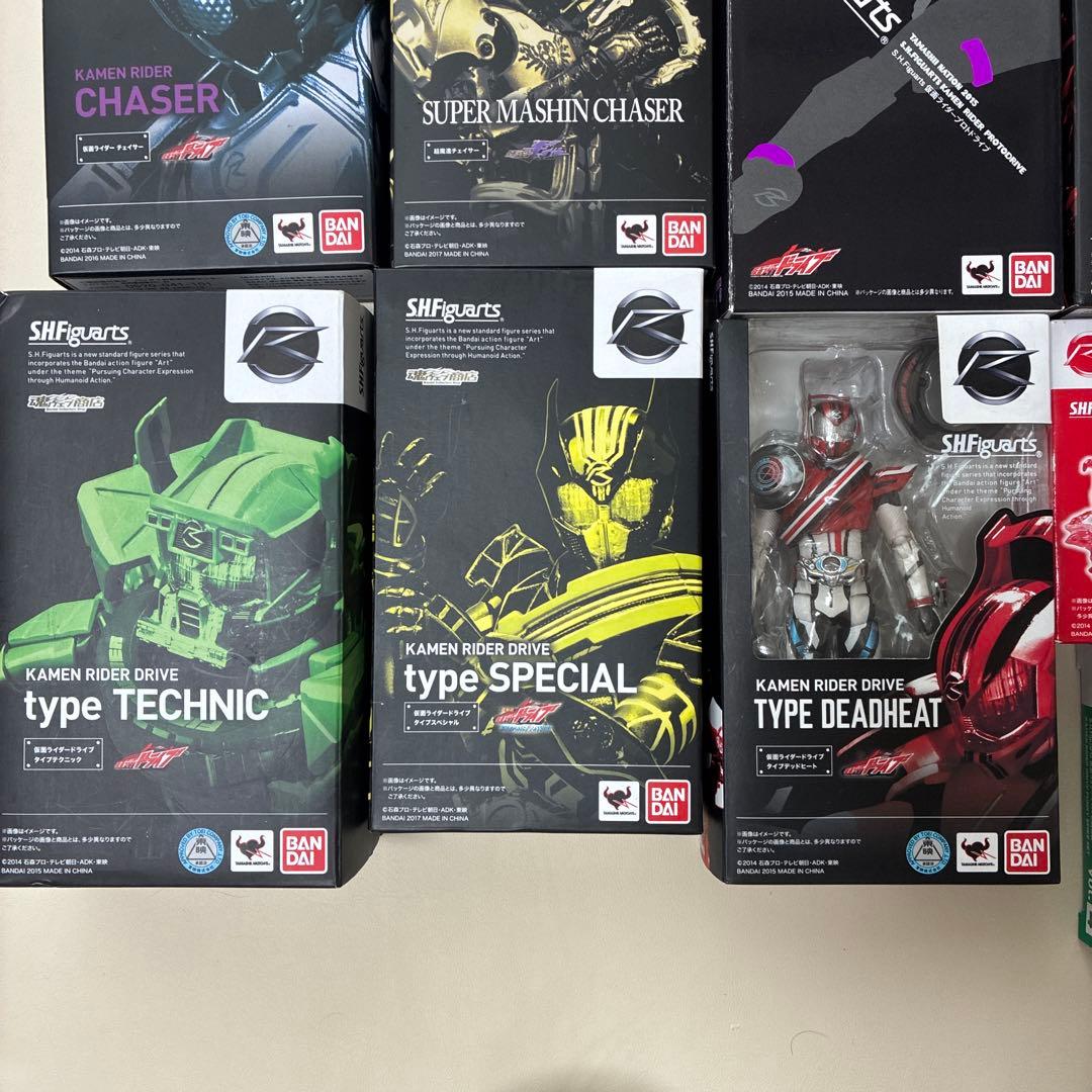 仮面ライダー　ドライブ S.H.Figuarts 13点セット+α