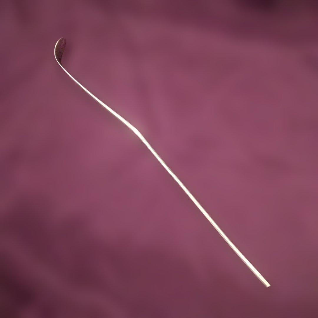 セール　純銀　茶杓　槌目　作家物　21.0g