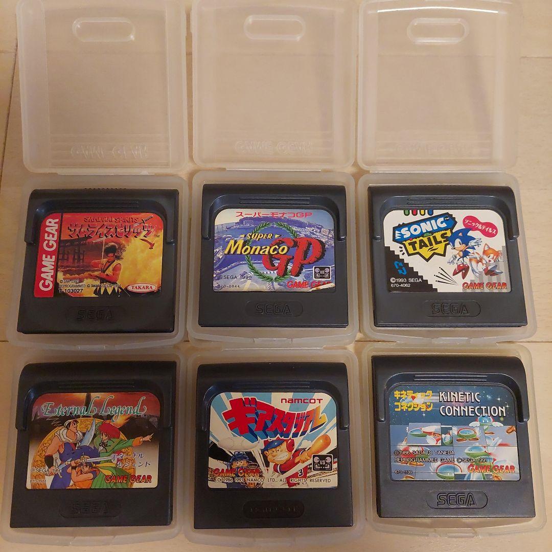 ゲームギアソフト6本 - メルカリ