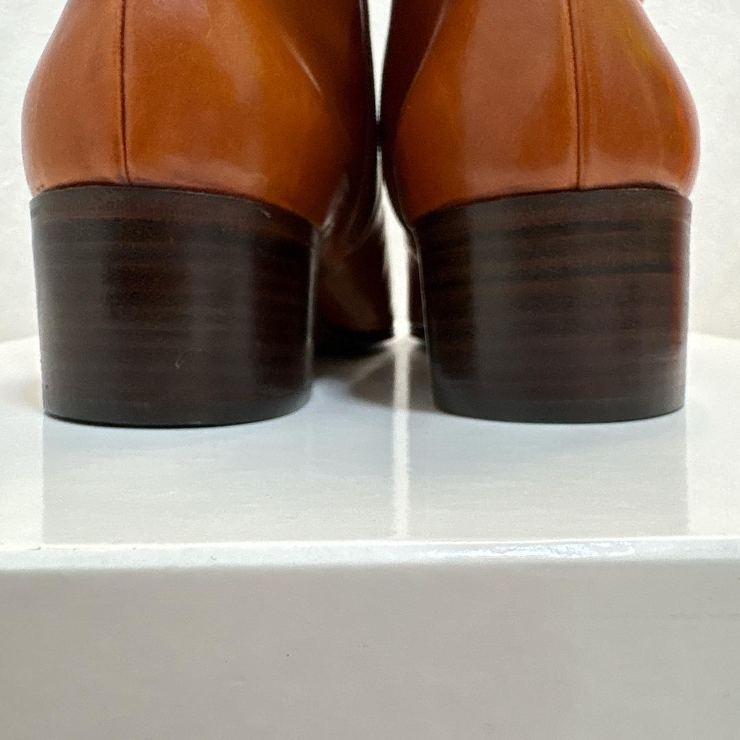 美品✨タニノクリスチー サイドジップ ショートブーツ 8 26.5cm