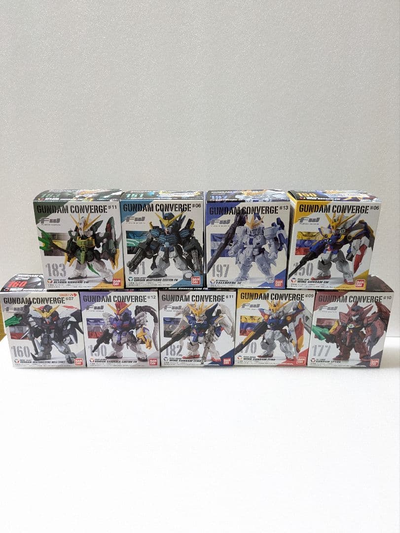【新品未開封】ガンダムコンバージ　新機動戦記ガンダムWセット FW GUNDAM CONVERGE:CORE 新機動戦記ガンダムW Endless Waltz