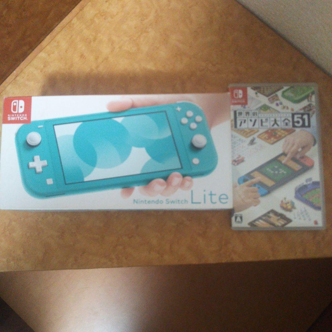 Switchライト ターコイズ ソフト付き (アソビ大全) Switch Lite1台で2人で遊べるおすすめソフト4選