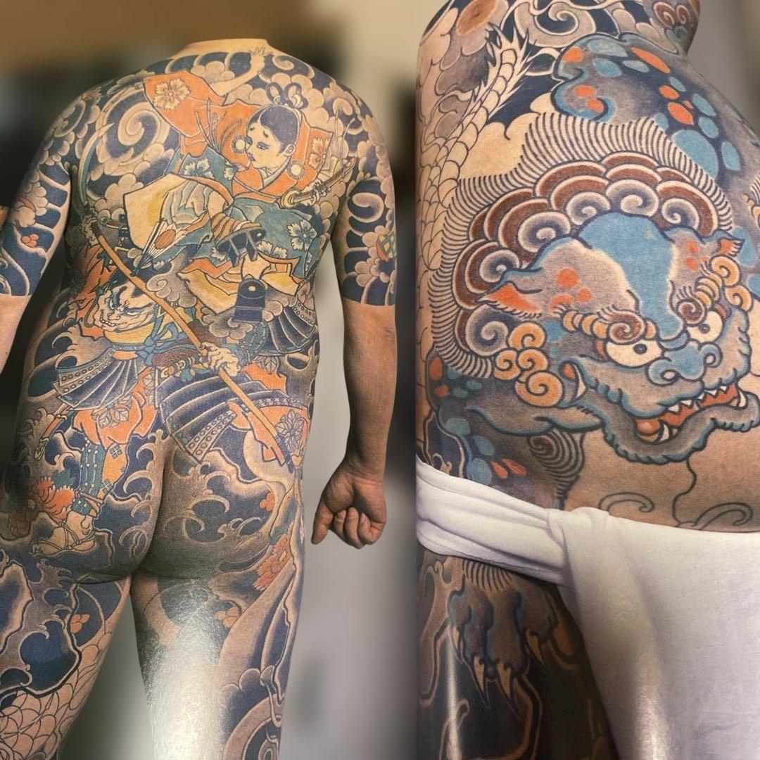 二代目彫常 文身Horitsune II Japanese Tattoo - メルカリ
