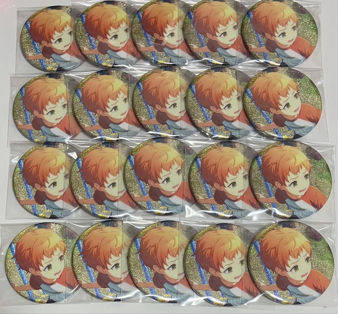 プロセカ 東雲彰人 グリッター缶バッジ - メルカリ