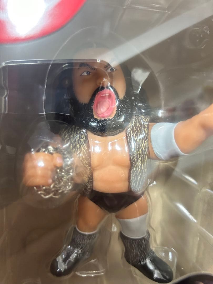 16dソフビコレクション☆ ブルーザー・ブロディ チェーン付き 超獣 HAO