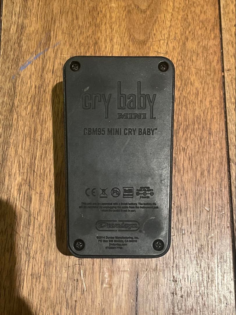 Crybaby mini CBM95 ワウペダル　13.5×7.5cm ジミヘン