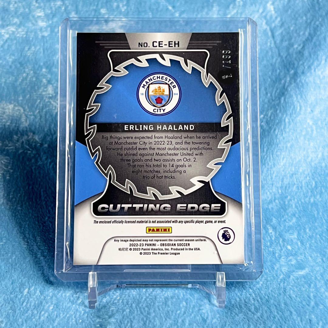 Panini Obsidian HAALAND ジャージカード 世界199枚限定 - メルカリ