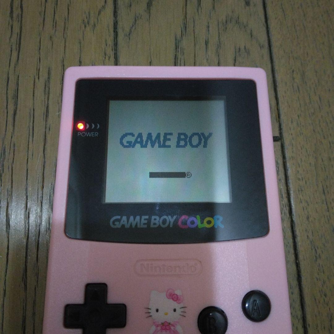 レア☆ハローキティ ゲームボーイカラー 本体 - メルカリ