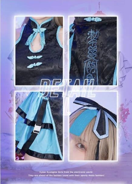 新品♡Malymoon マリームーン ボリュームスリーブサイバーキョンシー