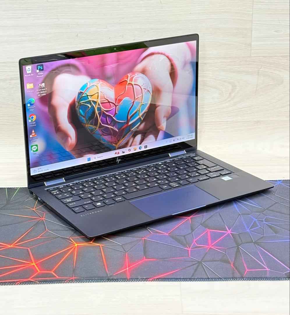 タッチ8世代Corei7ノートhp Elite Dragonfly/16GB - メルカリ