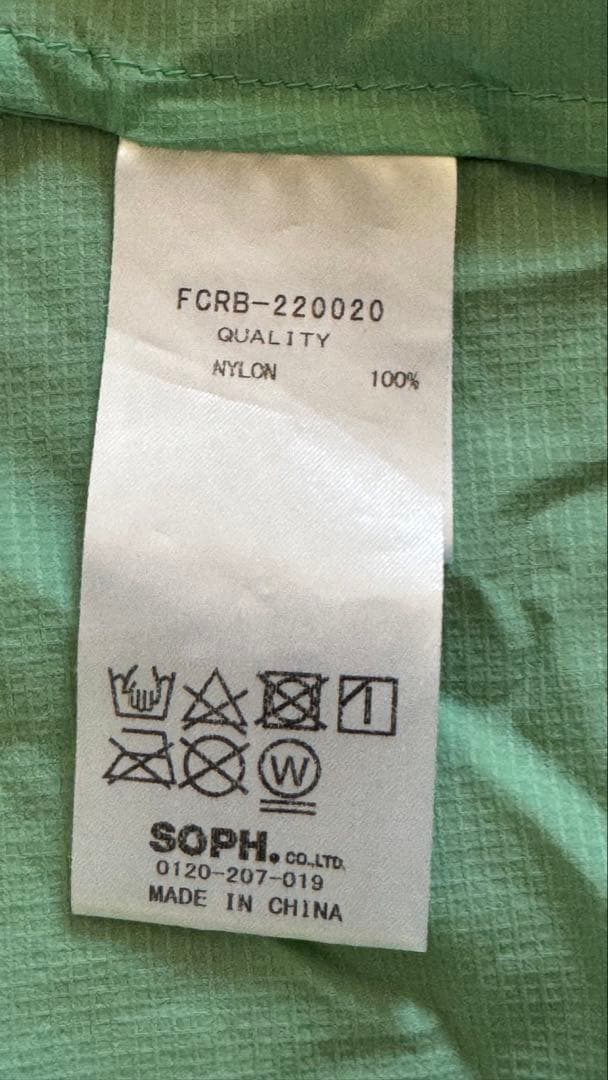 エフシーレアルブリストル フード付きジャケット L ティファニーブルー