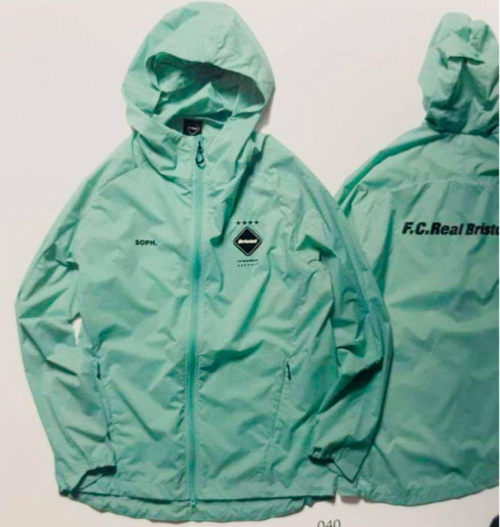 エフシーレアルブリストル フード付きジャケット L ティファニーブルー