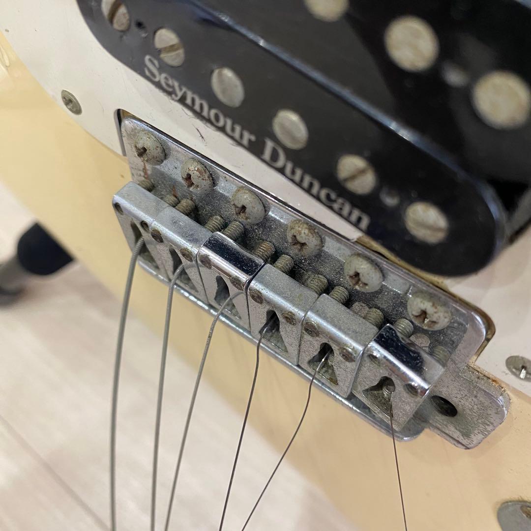 フェルナンデス ギター ストラト カスタム セイモアダンカン グリーン