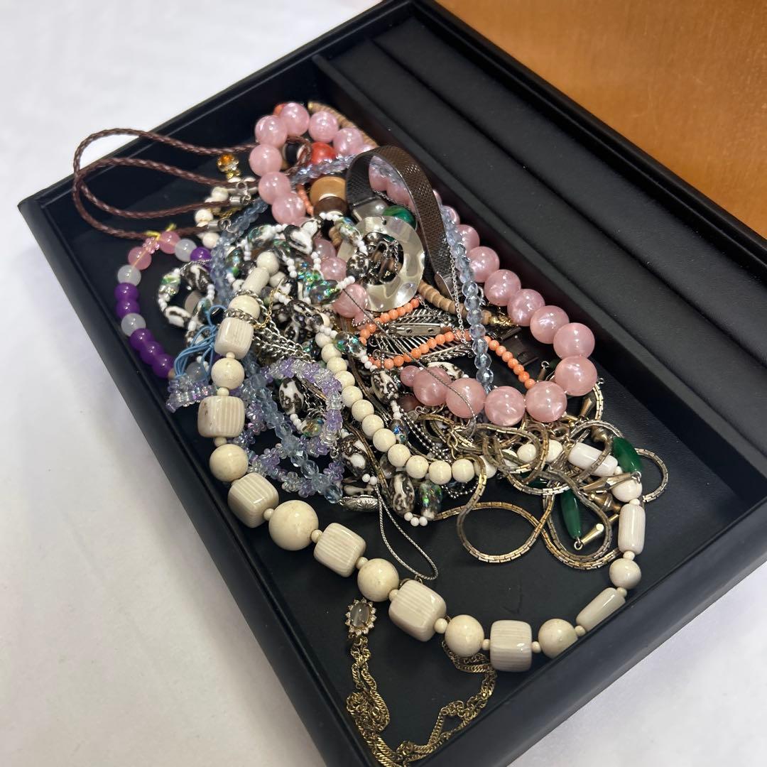 遺品整理・生前整理品】 アクセサリーセット ジュエリーボックス 時計