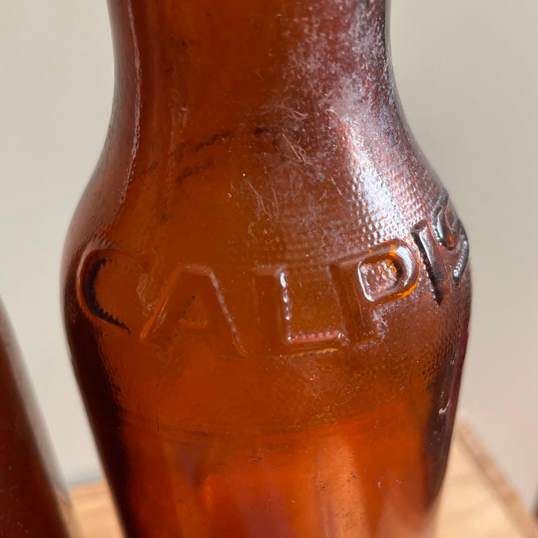 昭和レトロカルピス大瓶セット - メルカリ