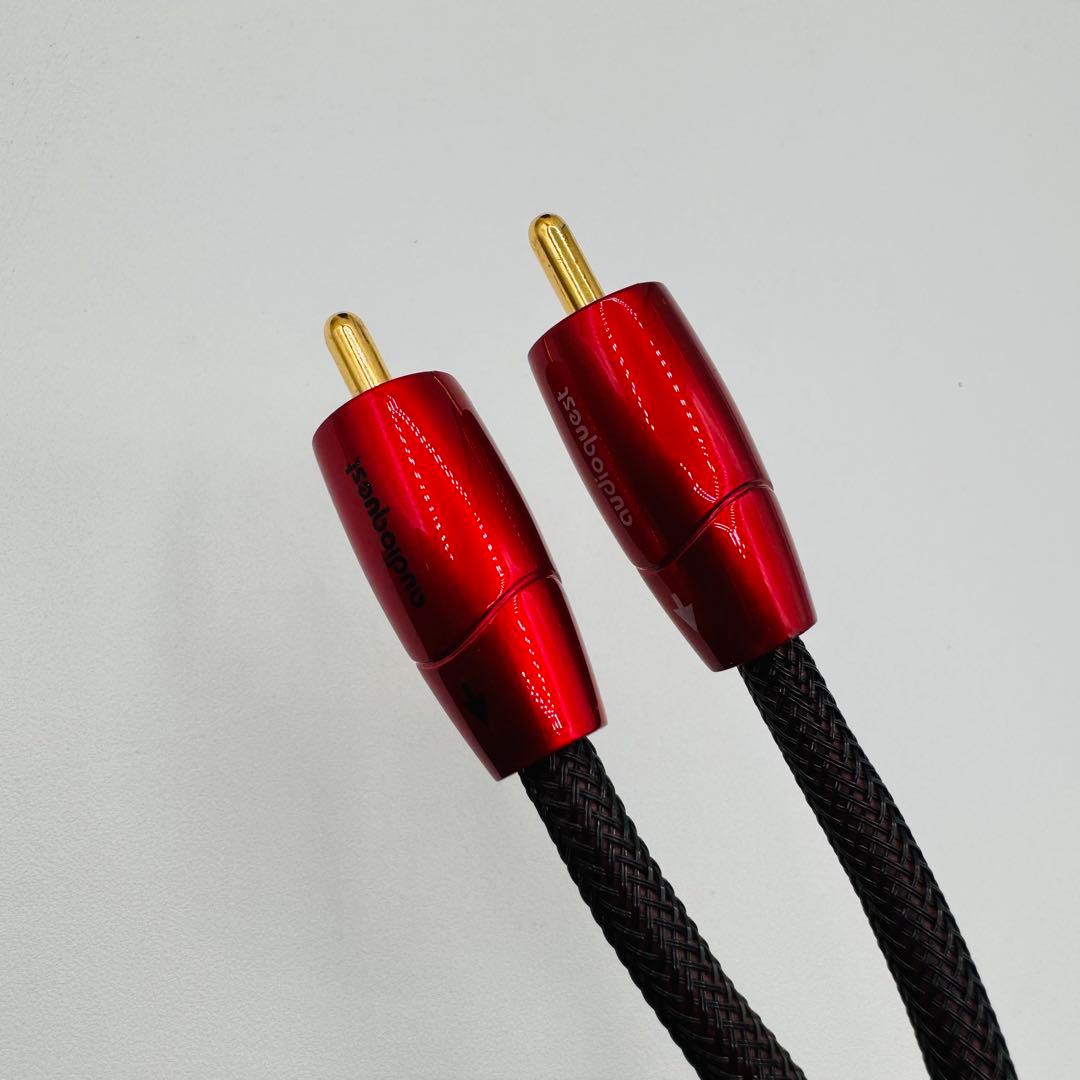 【極美品】audioquest GOLDEN GATE 1.5M RCA STM