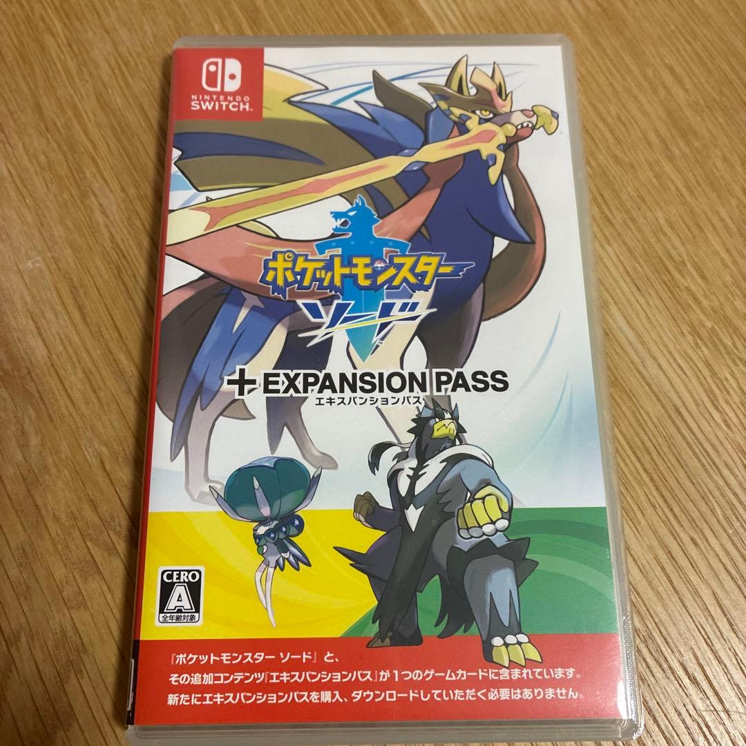 Switchポケットモンスター ソード+エキスパンションパス ポケットモンスター ソード + エキスパンションパス 4902370546842