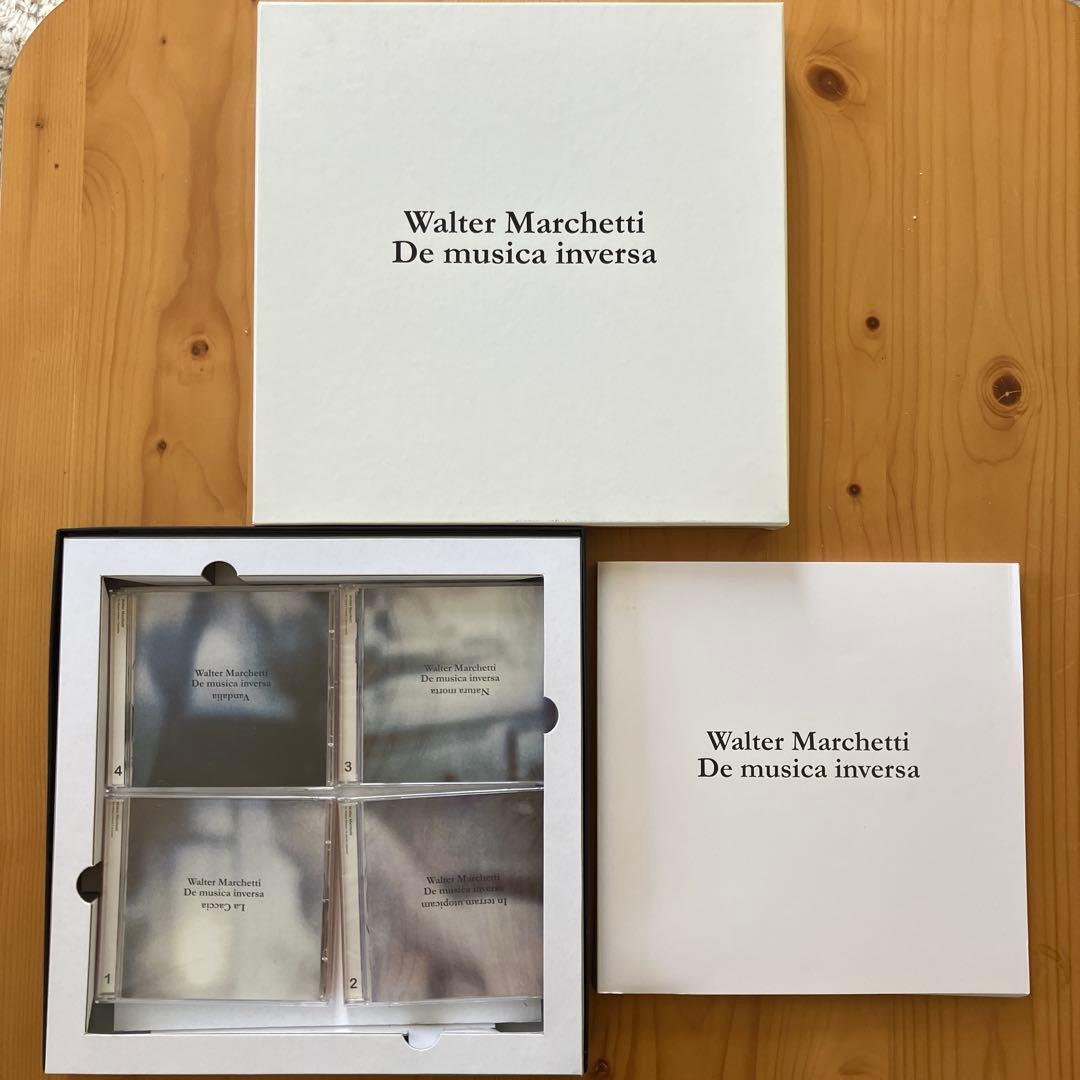 Walter Marchetti De musica inversa CD4枚組 Walter Marchetti – Nei Mari Del Sud. Musica In Secca – Soundohm