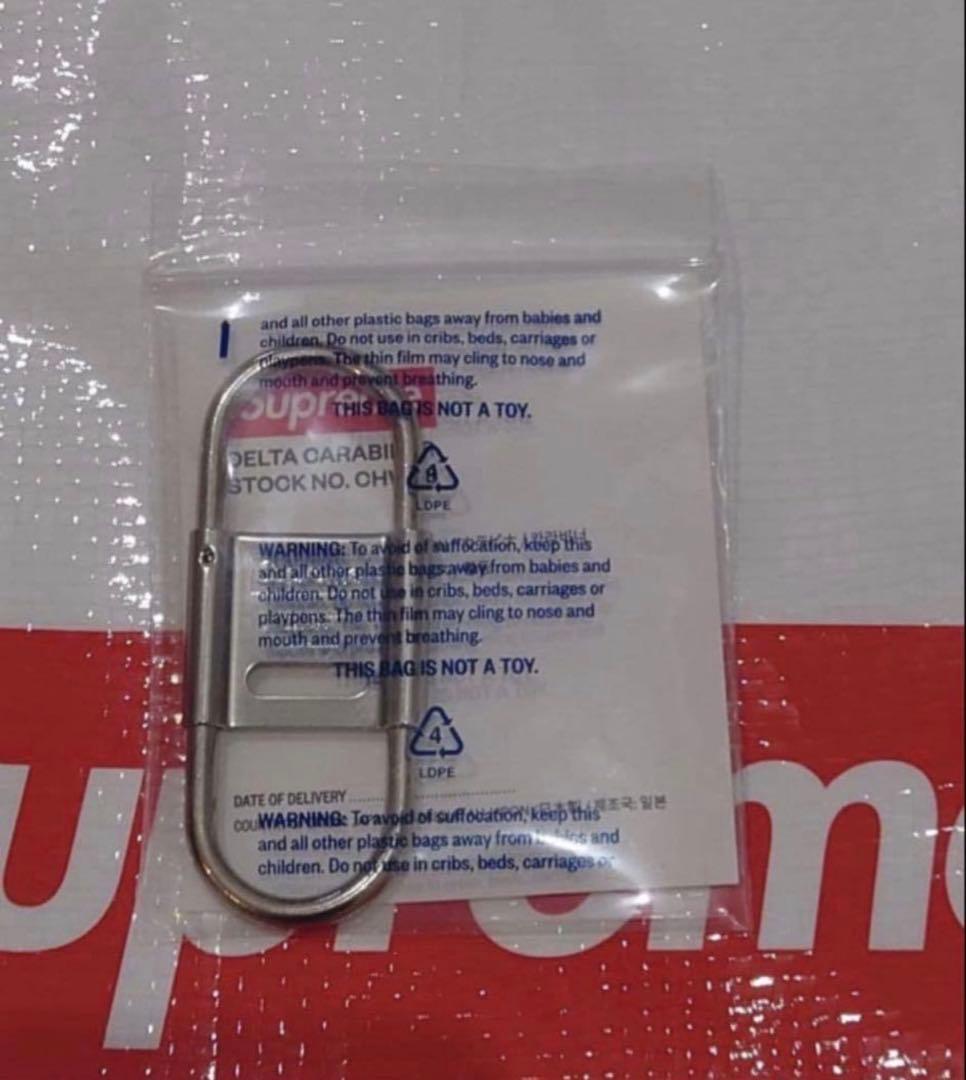 小物 Supreme / CDW Delta Carabiner \"SILVER\"
