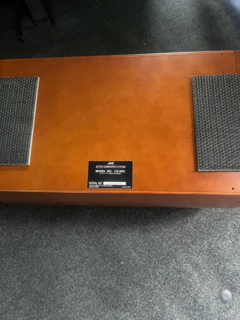 JVC サブウーファー 木製 円筒形 中古 - メルカリ