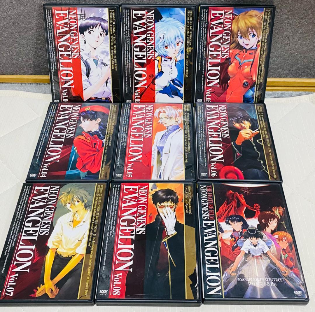 特典付】 DVD エヴァンゲリオン TV版 旧劇場版 新劇場版 全巻 セット