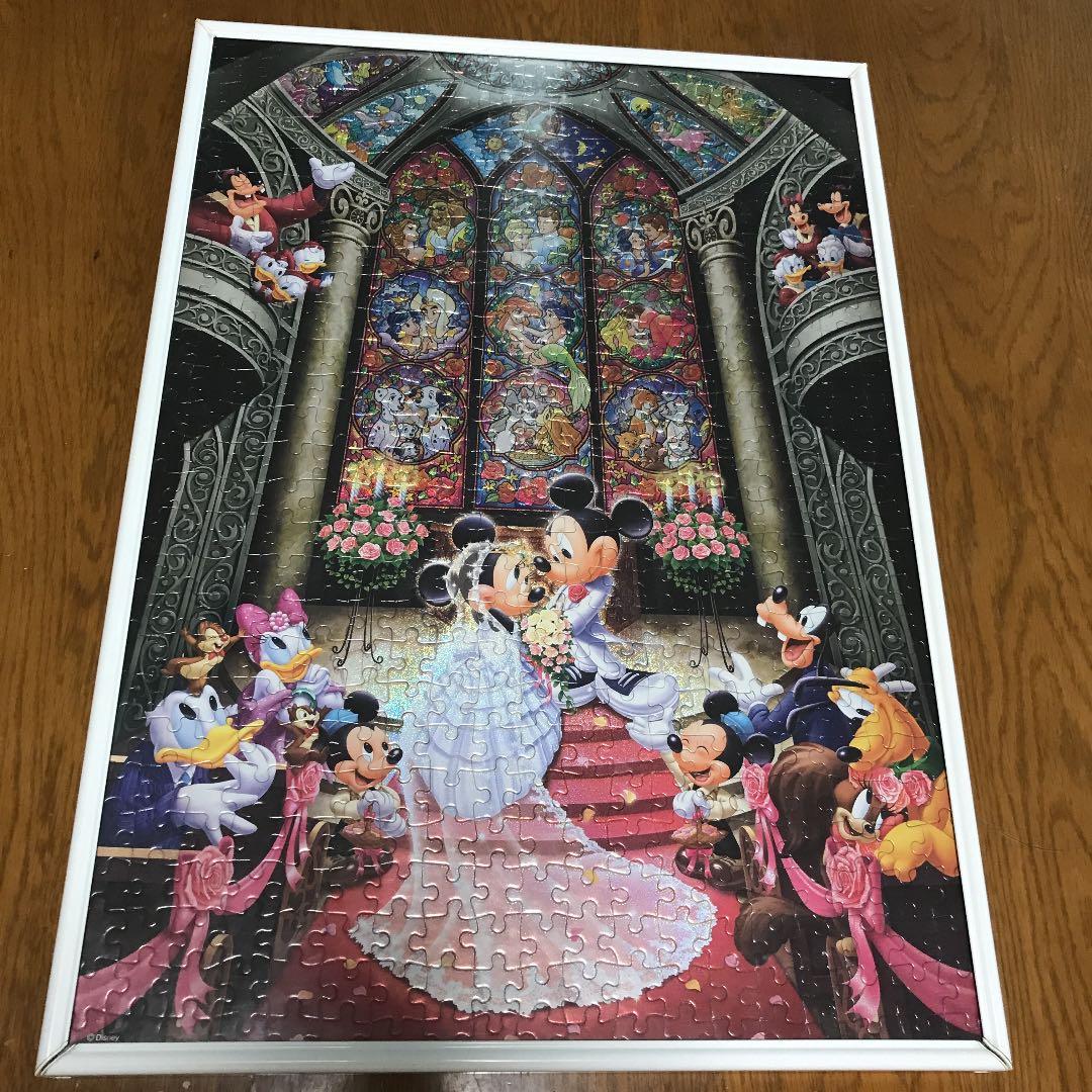 完成品 ディズニーパズル ミッキーミニー ウェディング 結婚式