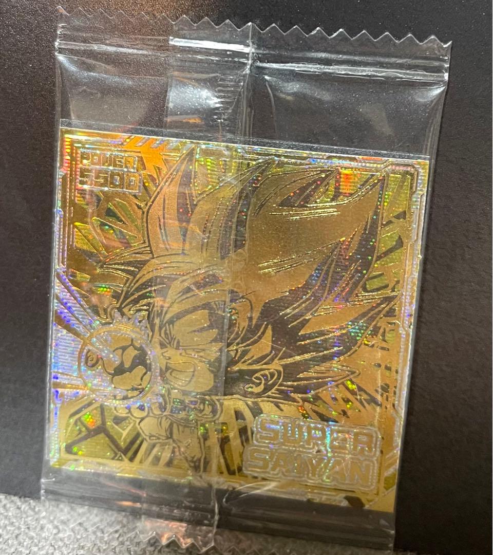 最終値下げ！早い者勝ち！ドラゴンボールウエハースシール ダブルゴールド