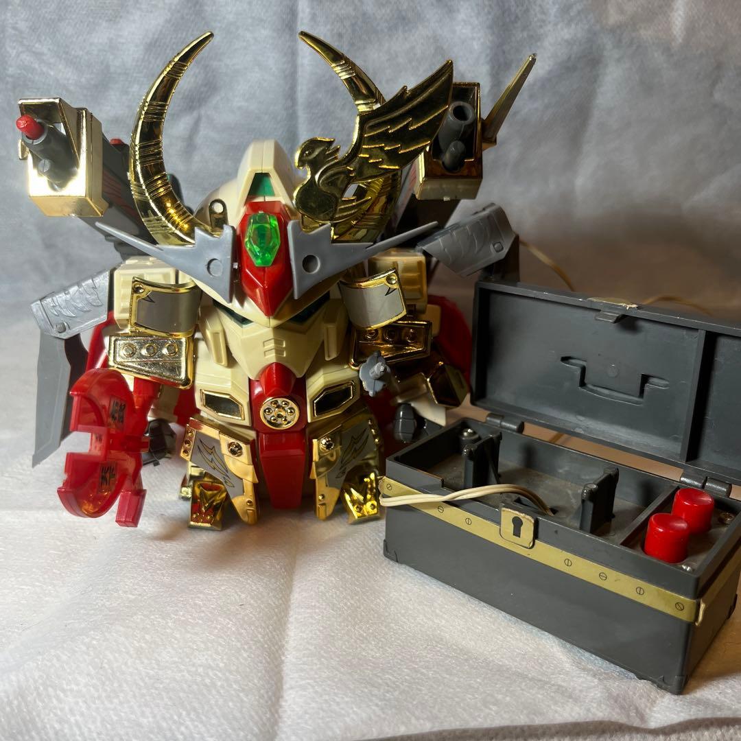 元祖SDガンダム 旧No.42 二代目頑駄無大将軍 当時物 作動確認済み