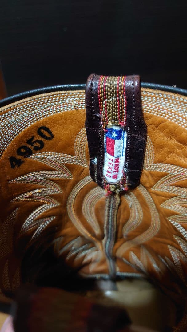 ☆リオスオブメルセデスウエスタンブーツ9.5D (27.5cm)お値下げ交渉OK