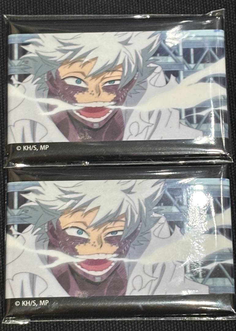 ヒロアカ 僕のヒーローアカデミア 荼毘 轟燈矢 スクエア缶バッジ