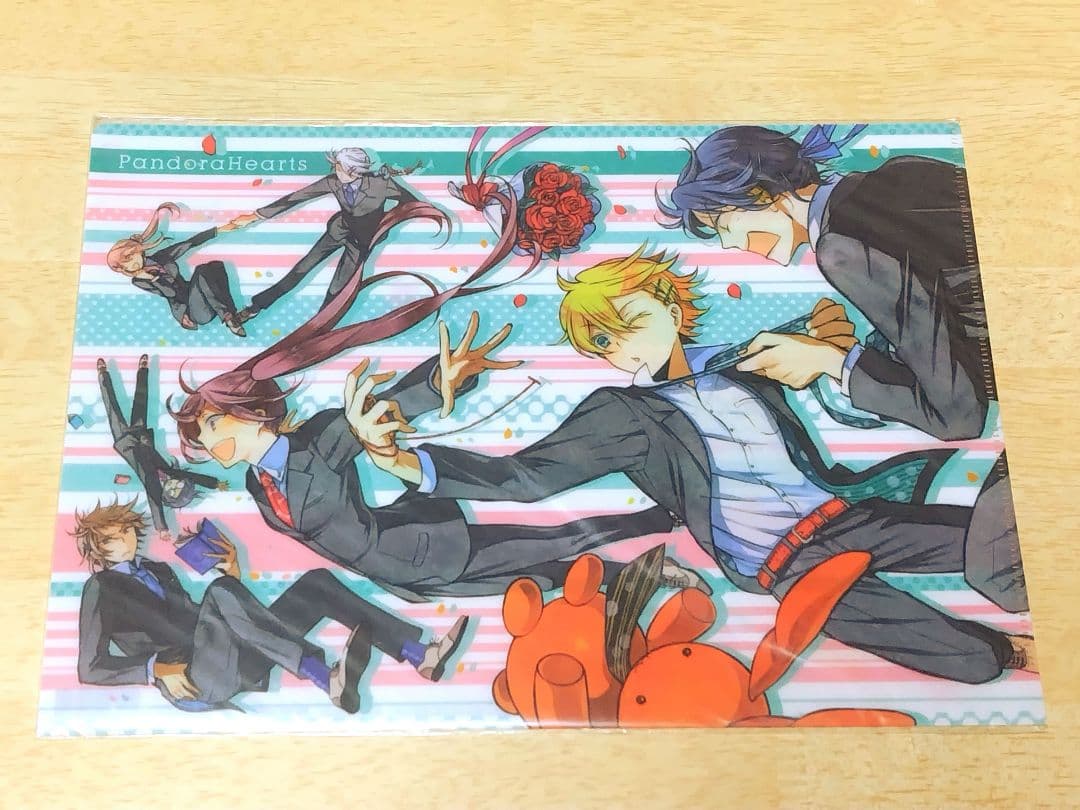 希少品 PandoraHearts 抱きつきポストカード 花言葉ブロマイド 他