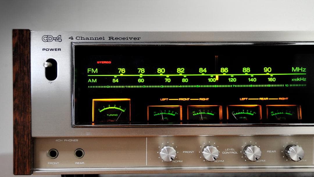 ★VICTOR GX-500 趣向あふれる堂々たる構えの大型レシーバ―♪