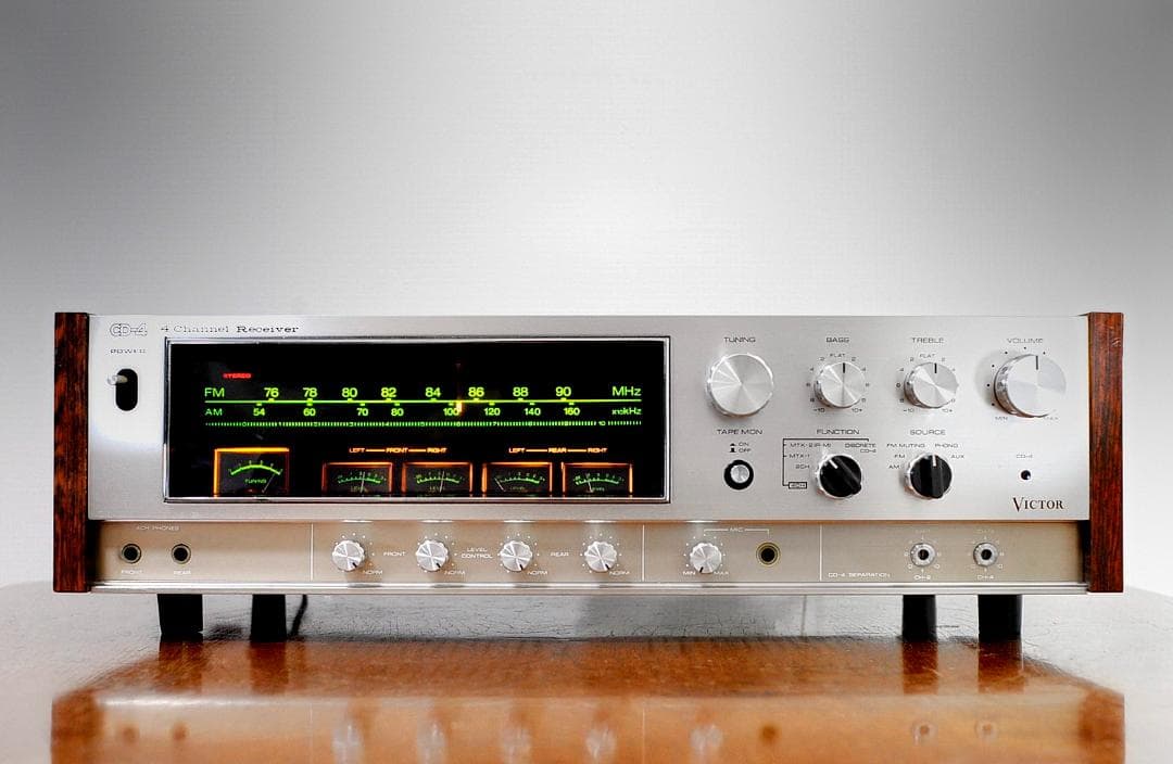 ★VICTOR GX-500 趣向あふれる堂々たる構えの大型レシーバ―♪