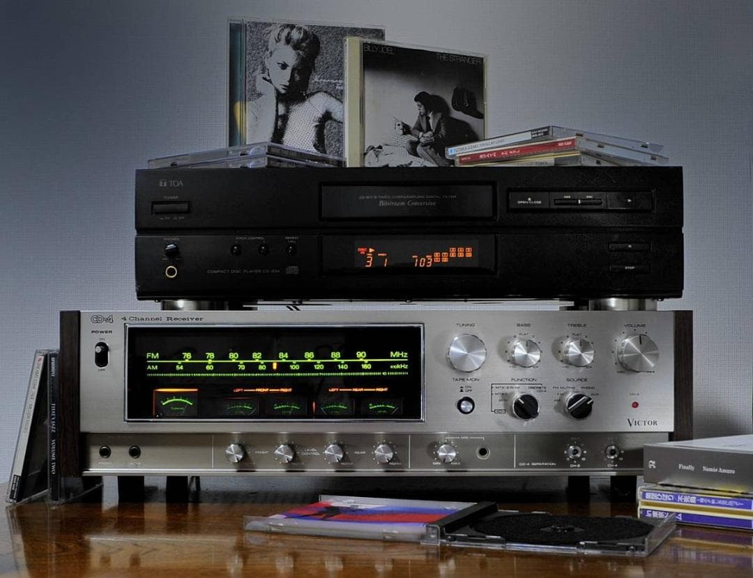 ★VICTOR GX-500 趣向あふれる堂々たる構えの大型レシーバ―♪