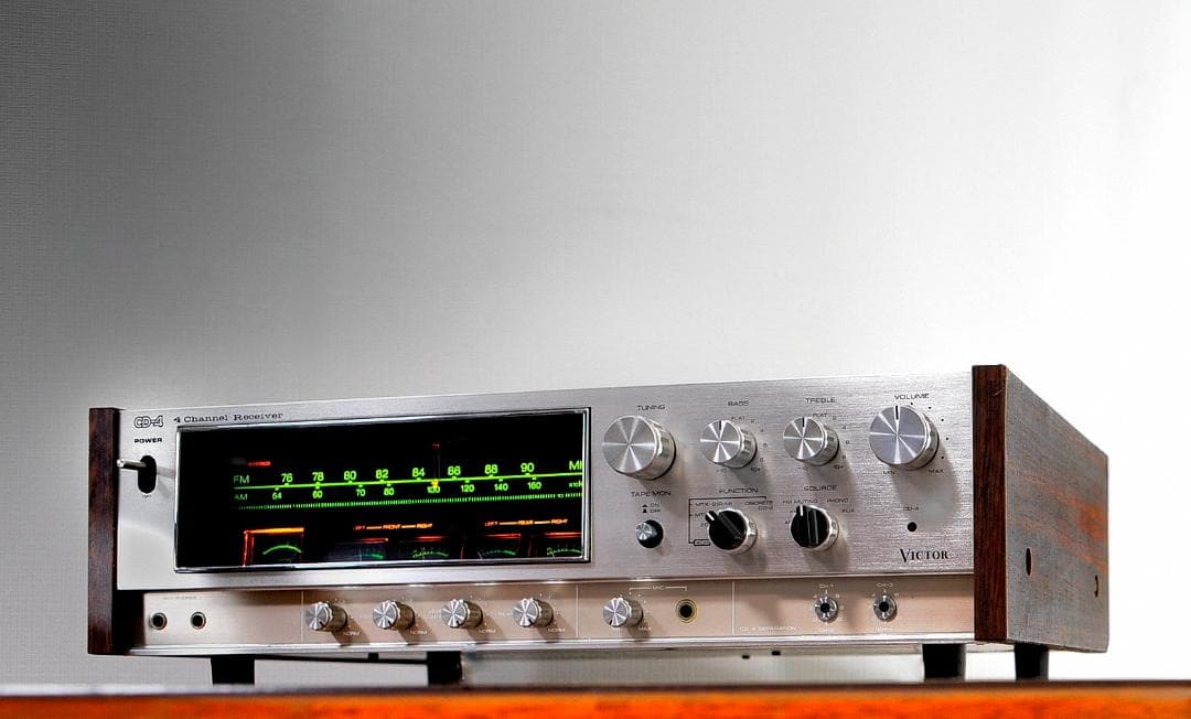 ★VICTOR GX-500 趣向あふれる堂々たる構えの大型レシーバ―♪