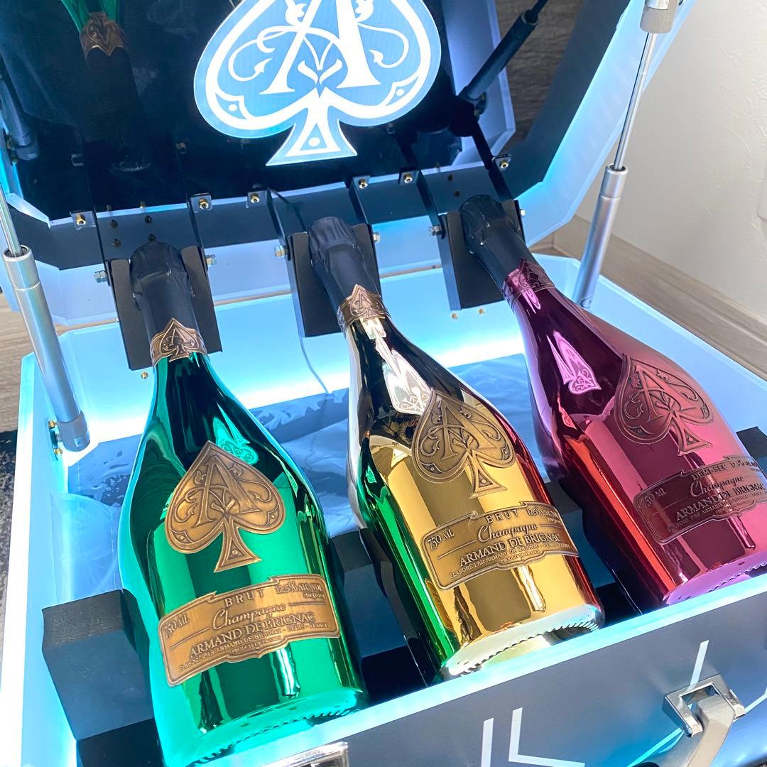 アルマンド LED 信号機 グリーン レッド ゴールド アタッシュケース