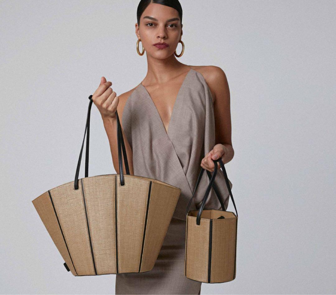 VASIC Play Marche ラフィア トート バッグ ヴァジックRAFFIA Series