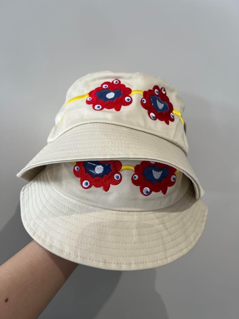 万博会場限定 ミャクミャクハットメガネ帽子 キッズ用と大人用 2点を