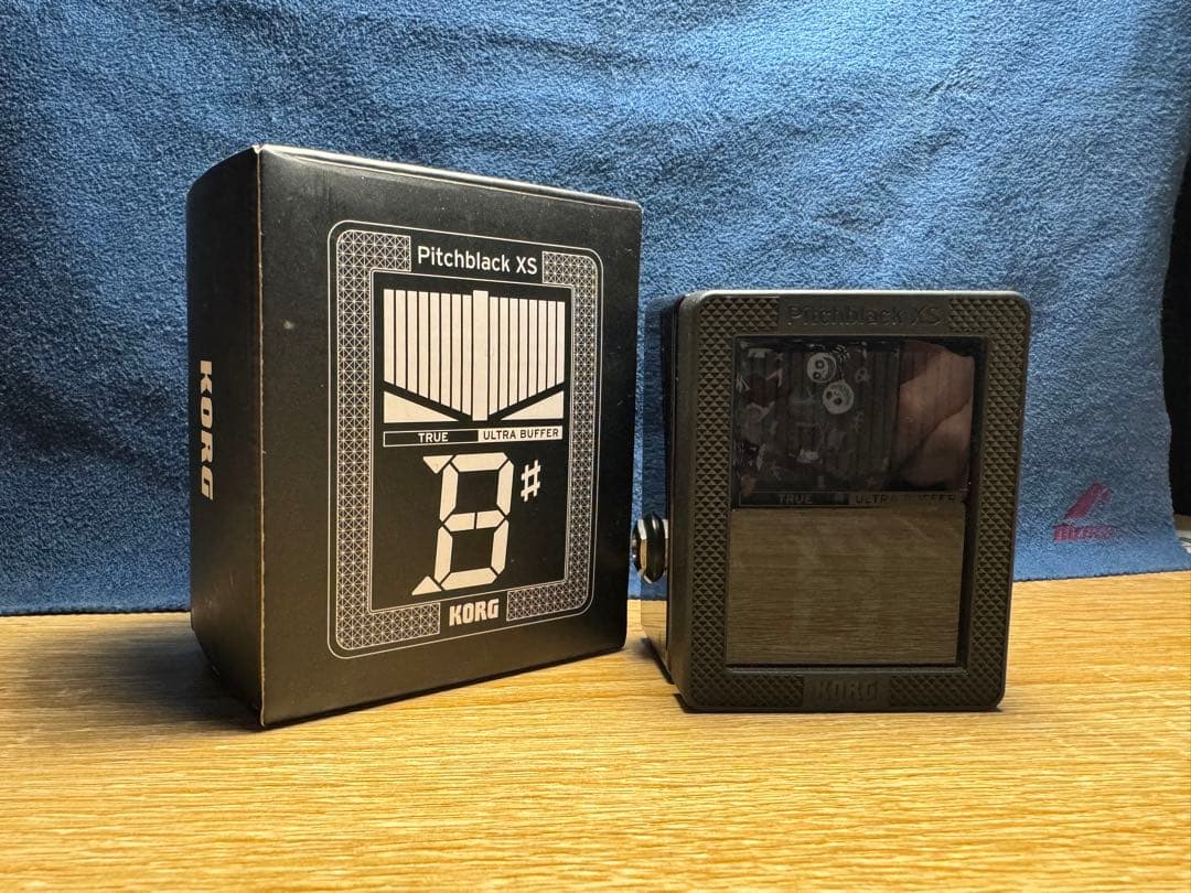 KORG Pitchblack XS ペダルチューナー PB-XS KORG PB-XS ペダルチューナー 【高性能バッファーULTRA BUFFER搭載